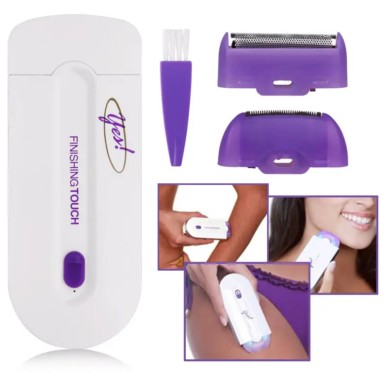 Finishing Touch Hair Remover – Instant & Pain-Free Hair Removal for All Skin Types – Rechargeable, Compact & Dermatologist-Recommended
