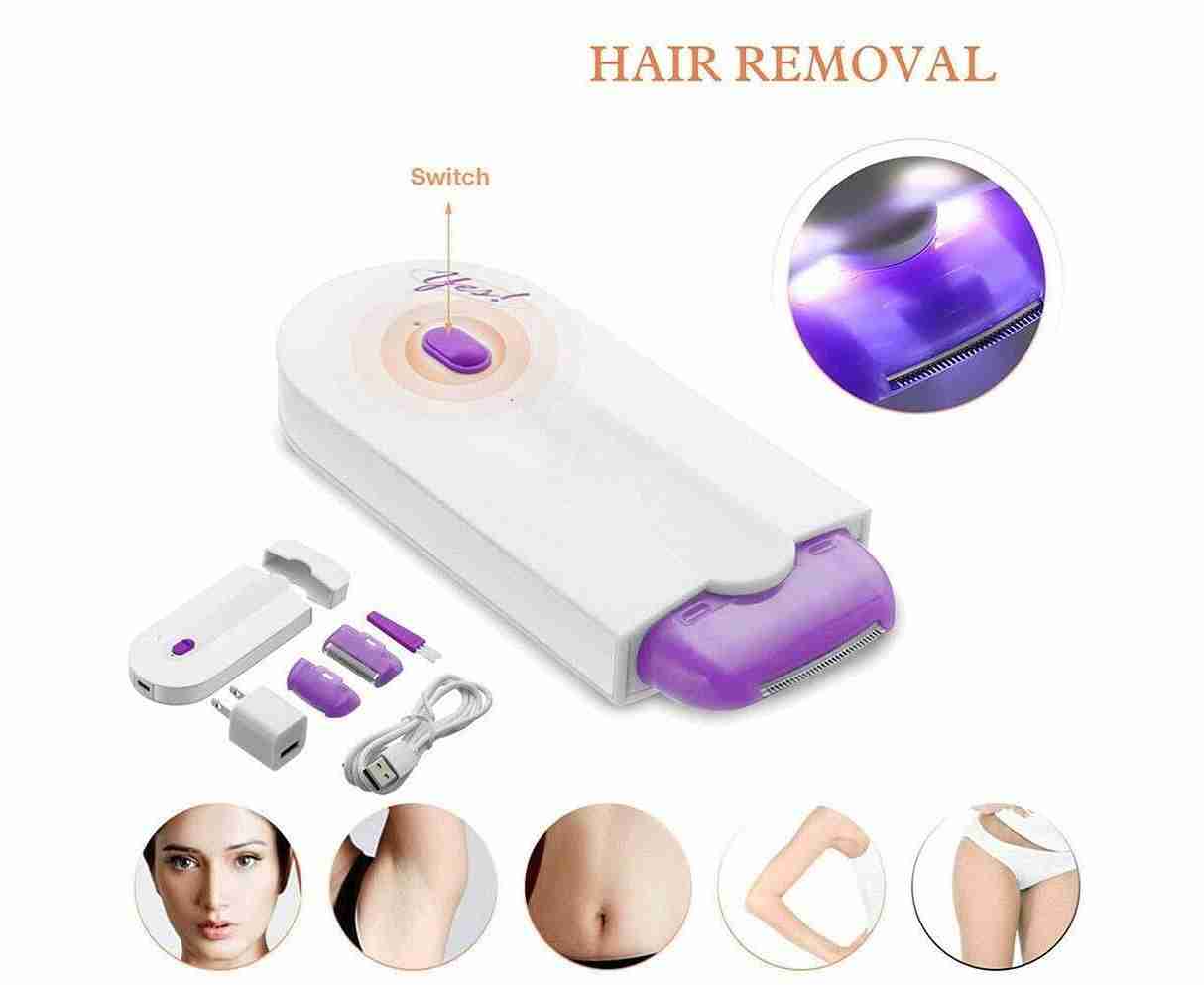 Finishing Touch Hair Remover – Instant & Pain-Free Hair Removal for All Skin Types – Rechargeable, Compact & Dermatologist-Recommended