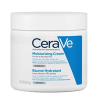CeraVe Moisturizing Cream 48H – Hydrating Body and Face Moisturizer with Hyaluronic Acid & Ceramides – Fragrance-Free for Dry to Very Dry Skin