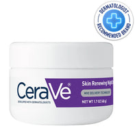 CeraVe Skin Renewing Night Cream – Peptide & Hyaluronic Acid Face Cream for All Skin Types – Hydrates, Firms, and Reduces Fine Lines