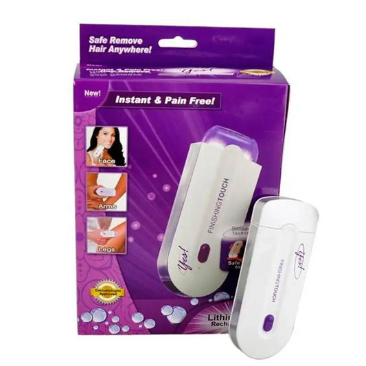 Finishing Touch Hair Remover – Instant & Pain-Free Hair Removal for All Skin Types – Rechargeable, Compact & Dermatologist-Recommended
